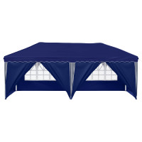 Produktbild för Pop-up Partytält 575 x 288 x 245 cm Blå