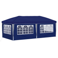 Produktbild för Pop-up Partytält 575 x 288 x 245 cm Blå