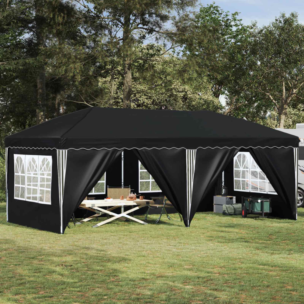 Produktbild för Pop-up Partytält 575 x 288 x 245 cm Antracit