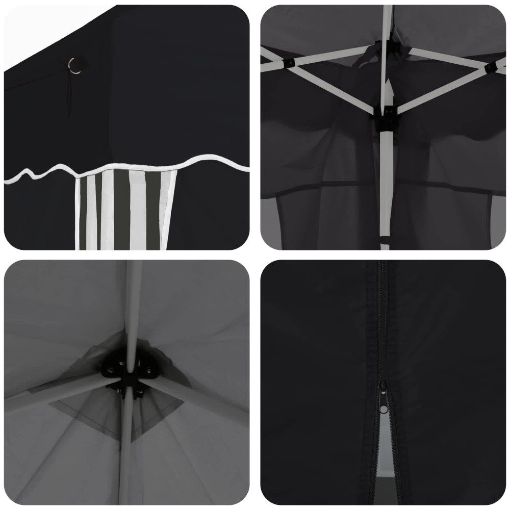 Produktbild för Pop-up Partytält 575 x 288 x 245 cm Antracit