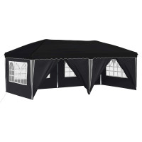 Produktbild för Pop-up Partytält 575 x 288 x 245 cm Antracit