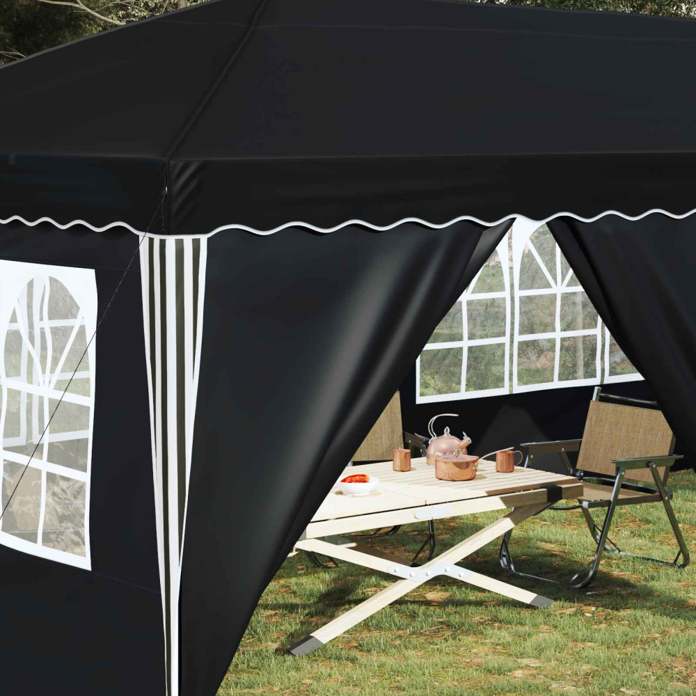 Produktbild för Pop-up Partytält 575 x 288 x 245 cm Antracit