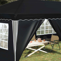 Produktbild för Pop-up Partytält 575 x 288 x 245 cm Antracit