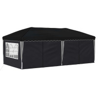 Produktbild för Pop-up Partytält 575 x 288 x 245 cm Antracit