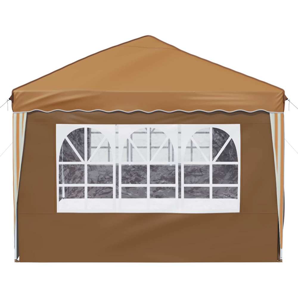 Produktbild för Pop-up Partytält 575 x 288 x 245 cm Beige