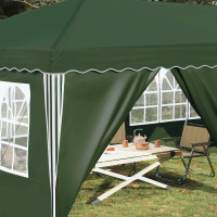 Produktbild för Pop-up Partytält 575 x 288 x 245 cm Grön