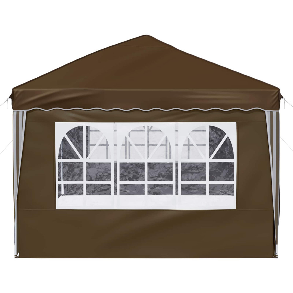 Produktbild för Pop-up Partytält 575 x 288 x 245 cm Taupe