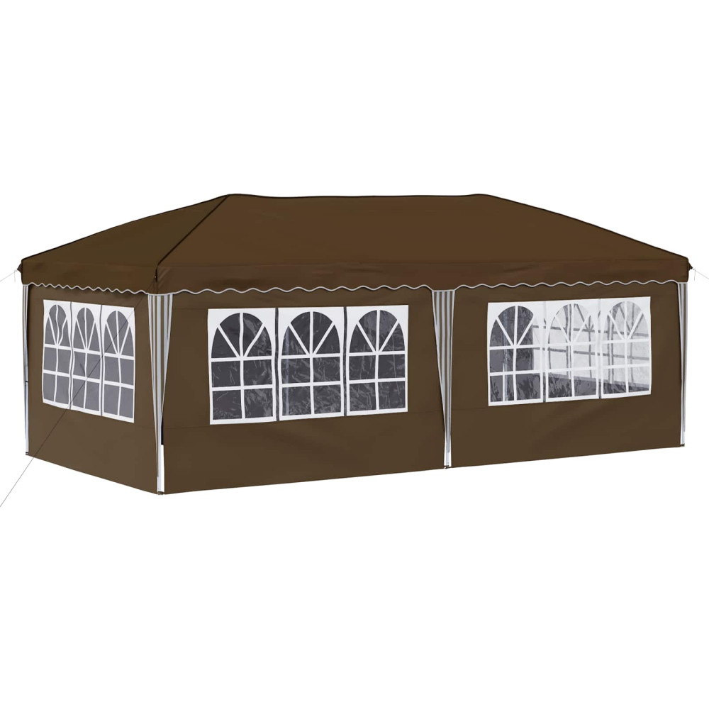 Produktbild för Pop-up Partytält 575 x 288 x 245 cm Taupe