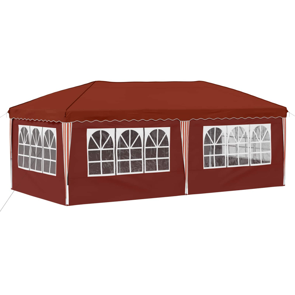Produktbild för Pop-up Partytält 575 x 288 x 245 cm Terracotta