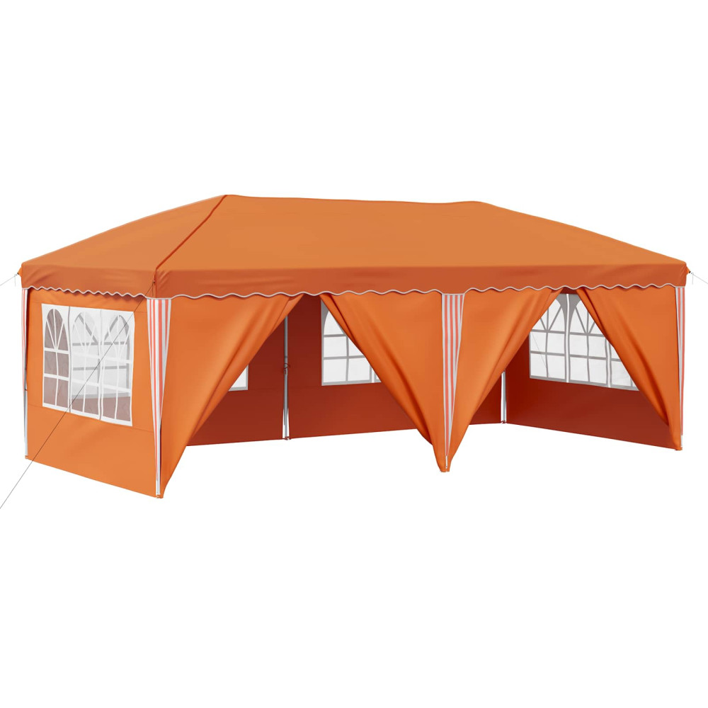 Produktbild för Pop-up Partytält 575 x 288 x 245 cm Orange