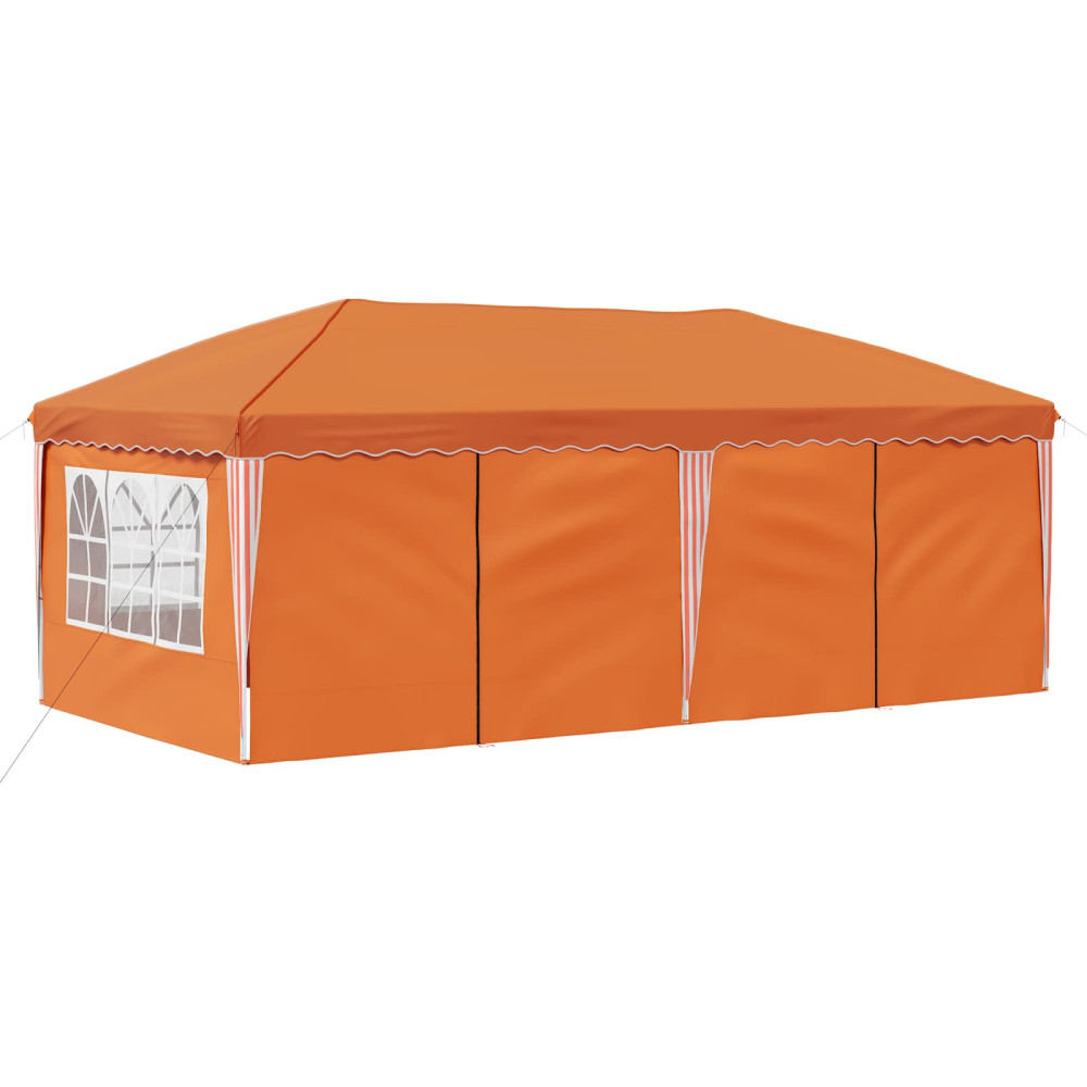 Produktbild för Pop-up Partytält 575 x 288 x 245 cm Orange