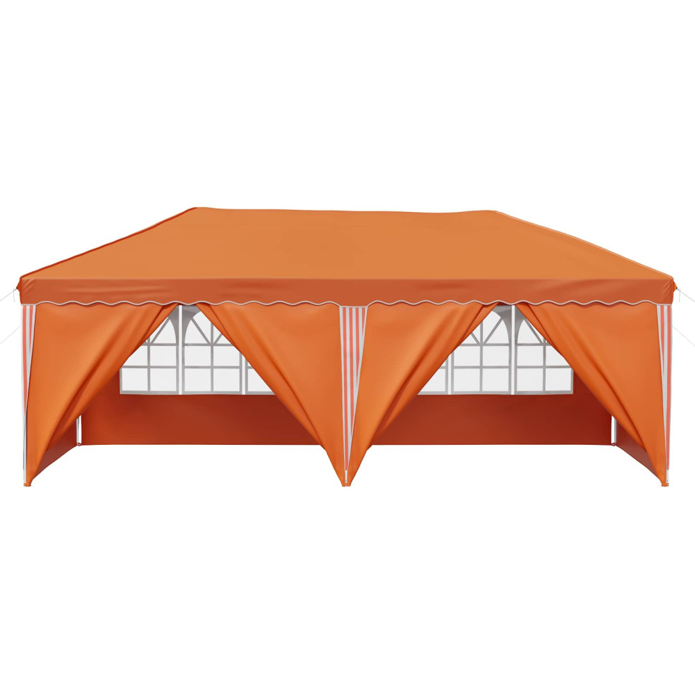 Produktbild för Pop-up Partytält 575 x 288 x 245 cm Orange