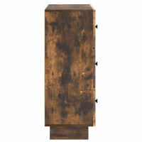 Produktbild för Lådans skåp Rökt ek 66 x 34,5 x 90 cm Konstruerat trä