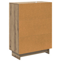 Produktbild för Lådans skåp Artisan-ek 66 x 34,5 x 90 cm Konstruerat trä