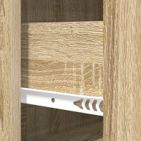 Produktbild för Lådans skåp Sonoma-ek 66 x 34,5 x 90 cm Konstruerat trä