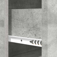 Produktbild för Lådans skåp Betonggrå 66 x 34,5 x 90 cm Konstruerat trä