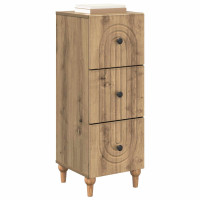 Produktbild för Lådans skåp Artisan-ek 33 x 34,5 x 90 cm Konstruerat trä