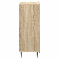Produktbild för Lådans skåp Sonoma-ek 66 x 34,5 x 92 cm Konstruerat trä