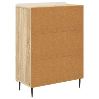 Produktbild för Lådans skåp Sonoma-ek 66 x 34,5 x 92 cm Konstruerat trä