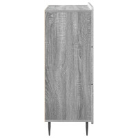 Produktbild för Lådans skåp Grå sonoma-ek 66 x 34,5 x 92 cm Konstruerat trä