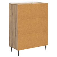 Produktbild för Lådans skåp Artisan-ek 66 x 34,5 x 92 cm Konstruerat trä
