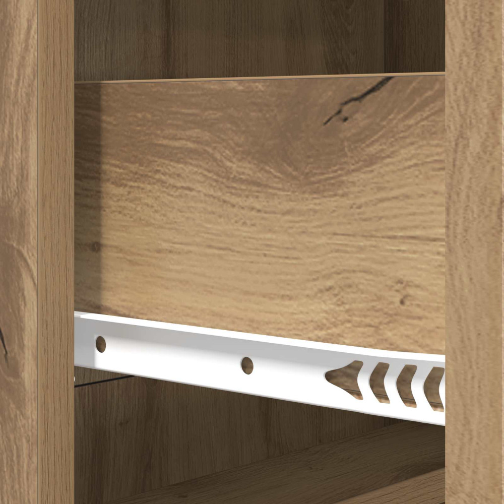 Produktbild för Lådans skåp Artisan-ek 66 x 34,5 x 92 cm Konstruerat trä