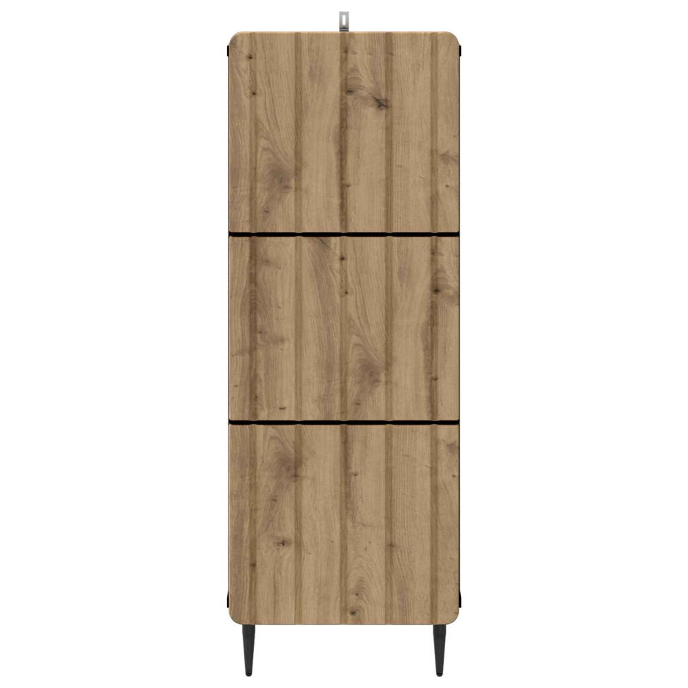 Produktbild för Lådans skåp Artisan-ek 33 x 34,5 x 92 cm Konstruerat trä