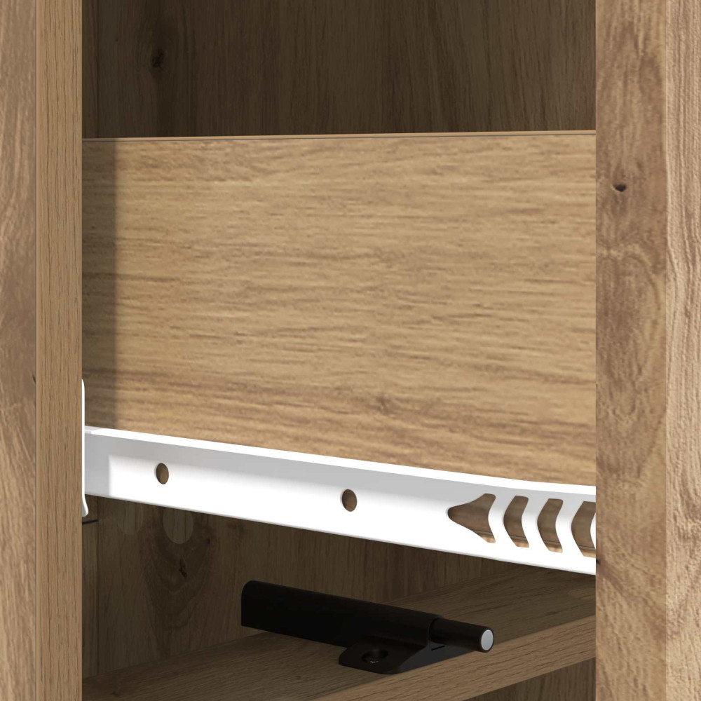 Produktbild för Lådans skåp Artisan-ek 33 x 34,5 x 92 cm Konstruerat trä