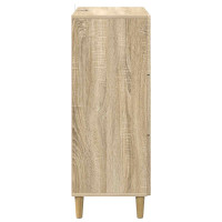 Produktbild för Lådans skåp Sonoma-ek 66 x 34,5 x 90 cm Konstruerat trä