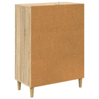 Produktbild för Lådans skåp Sonoma-ek 66 x 34,5 x 90 cm Konstruerat trä