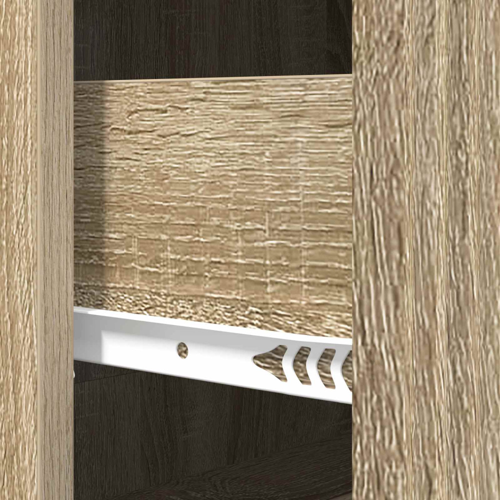 Produktbild för Lådans skåp Sonoma-ek 66 x 34,5 x 90 cm Konstruerat trä