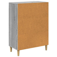 Produktbild för Lådans skåp Grå sonoma-ek 66 x 34,5 x 90 cm Konstruerat trä