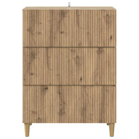 Produktbild för Lådans skåp Artisan-ek 66 x 34,5 x 90 cm Konstruerat trä