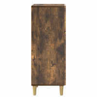 Produktbild för Lådans skåp Rökt ek 33 x 34,5 x 90 cm Konstruerat trä