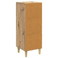 Produktbild för Lådans skåp Artisan-ek 33 x 34,5 x 90 cm Konstruerat trä