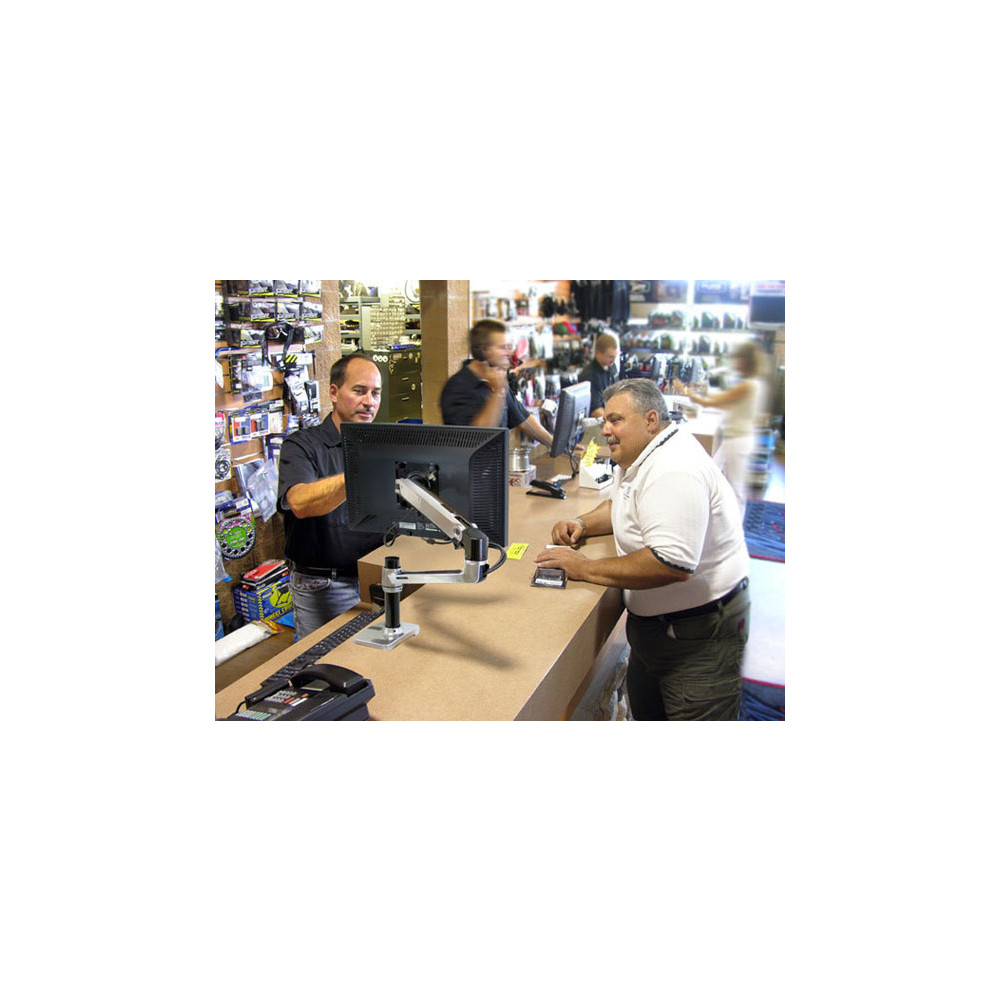 Produktbild för Ergotron LX monteringssats - för LCD-display - polerat aluminium