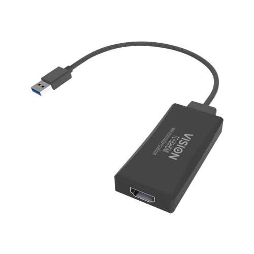 Vision Vision - extern videoadapter - svart