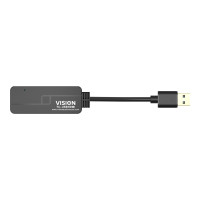 Produktbild för Vision - extern videoadapter - svart