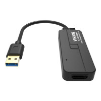 Produktbild för Vision - extern videoadapter - svart