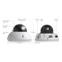 Produktbild för Ubiquiti UniFi G6 Pro Dome - nätverksövervakningskamera - kupol