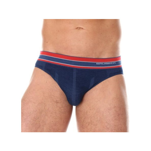 Brubeck Brubeck herrkalsonger/boxershorts ACTIVE WOOL BE10110 marinb...