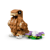 Produktbild för LEGO Creator 3in1 31376 - Söt Hamster med en Blomma - byggsats