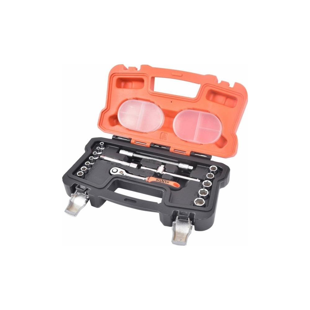 Produktbild för BOXER hylsnyckelsats 1/4"