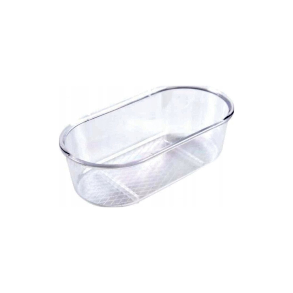 Produktbild för Panama Pet vattenskål för fåglar, transparent plast, 15 × 7,...