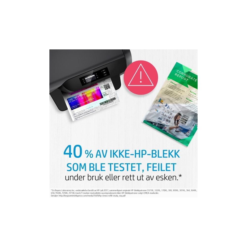 Produktbild för HP 912 - 4-pack - svart, gul, cyan, magenta - original - Officejet - bläckpatron