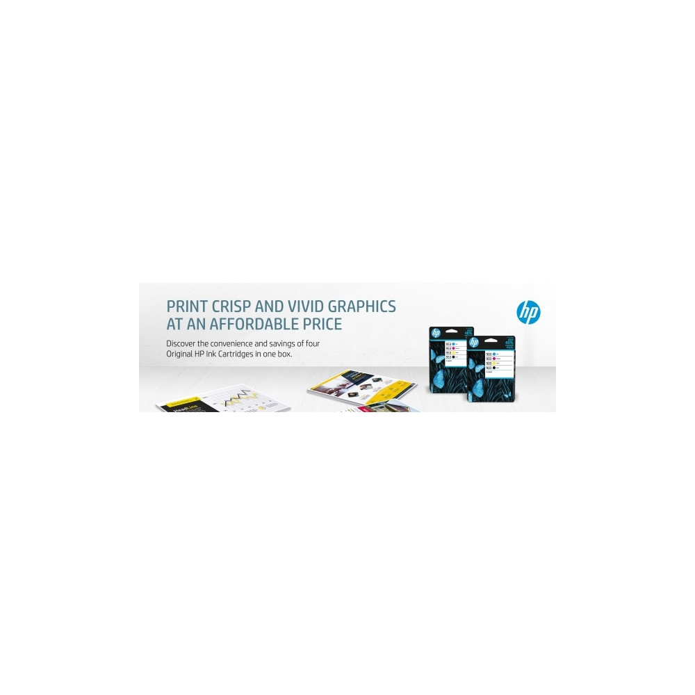Produktbild för HP 912 - 4-pack - svart, gul, cyan, magenta - original - Officejet - bläckpatron