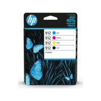 Produktbild för HP 912 - 4-pack - svart, gul, cyan, magenta - original - Officejet - bläckpatron