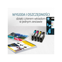 Produktbild för HP 912 - 4-pack - svart, gul, cyan, magenta - original - Officejet - bläckpatron