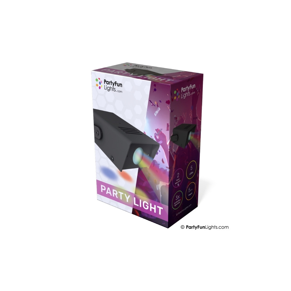 Produktbild för Nielsen_light instickslampa Mini projektorlampa disco 12,5 c...