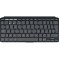 Produktbild för Logitech Keys-To-Go 2 - tangentbord - inbyggt skydd - QWERTY - USA, internationellt - grafit Inmatningsenhet
